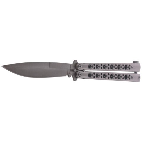 Nóż motylek Martinez Albainox Balisong Steel, Satin Finish (02109)
