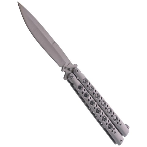 Nóż motylek Martinez Albainox Balisong Steel, Satin Finish (02109)