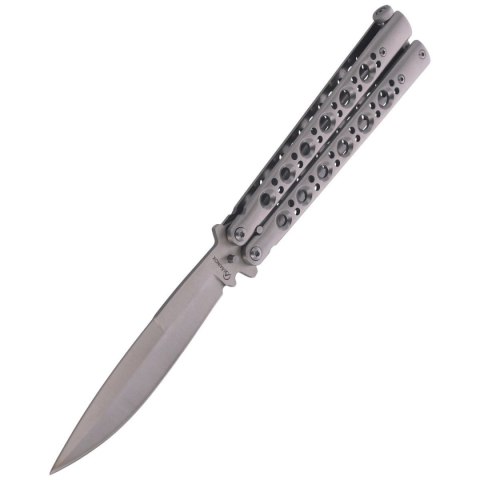 Nóż motylek Martinez Albainox Balisong Steel, Satin Finish (02109)