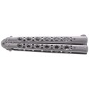 Nóż motylek Martinez Albainox Balisong Steel, Satin Finish (02109)