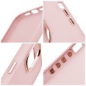 Etui na iPhone 12 / 12 PRO Frame pudrowy róż