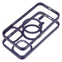 Etui na iPhone 13 PRO MAX Color Edge Mag Cover zgodne z MagSafe fioletowe