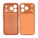 Etui na iPhone 13 PRO MAX Make 17 zgodne z MagSafe pomarańczowe