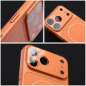Etui na iPhone 13 PRO Make 17 zgodne z MagSafe pomarańczowe