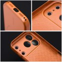 Etui na iPhone 15 PRO Make 17 zgodne z MagSafe pomarańczowe
