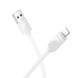 Kabel USB A do Lightning Hoco 2,4A 1 m X114 biały