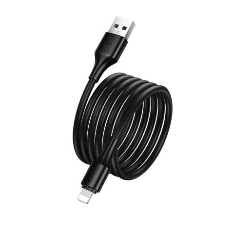 Kabel USB A do Lightning Hoco 2,4A 1 m X120 czarny