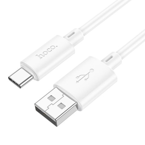 Kabel USB A do USB C Hoco 3A 2 m X88 biały