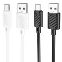 Kabel USB A do USB C Hoco 3A 2 m X88 biały