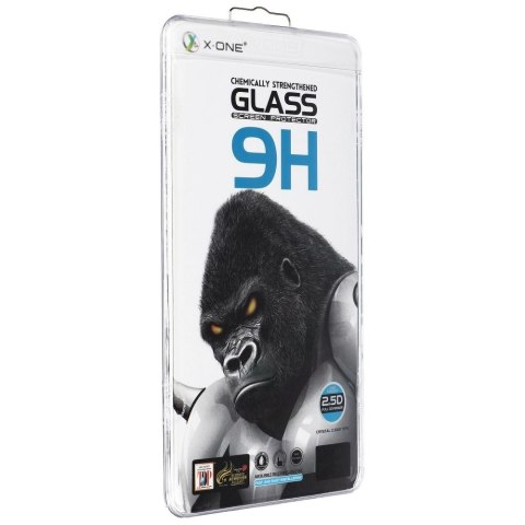 Szkło hartowane 3D do Samsung S21 X-One Full Cover (case friendly) działający czytnik
