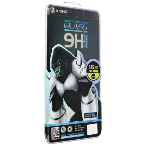 Szkło hartowane do Samsung S26 PLUS X-One Full Cover Extra Strong Crystal Clear (full glue) (działający czytnik) czarne