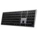 Klawiatura bezprzewodowa QWERTY Satechi Slim X3 ST-BTSX3M szara