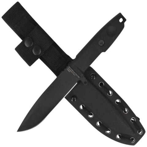Nóż Extrema Ratio Folgore Verticale LE No 47/300 Black Forprene, Black M390 (04.1000.0202/M3/BLK/BLK)