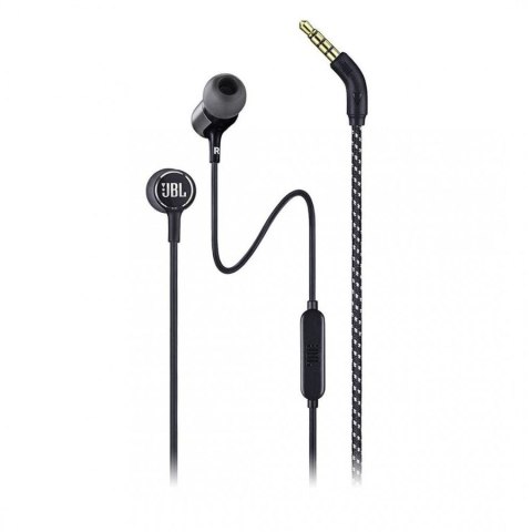Słuchawki przewodowe douszne Jack 3,5 mm z mikrofonem JBL T50HI 360 czarne