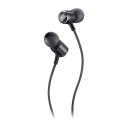 Słuchawki przewodowe douszne Jack 3,5 mm z mikrofonem JBL T50HI 360 czarne