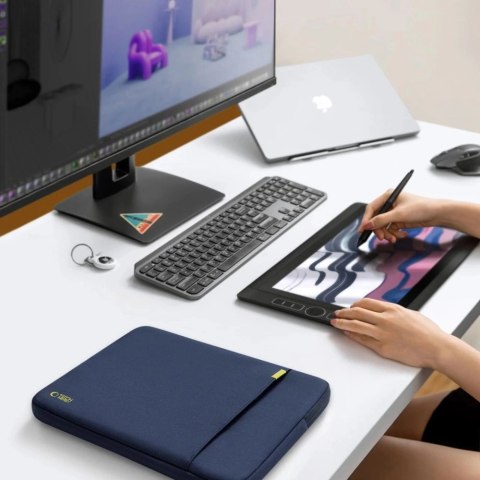 Torba Tech-Protect Defender na laptopa 13-14 - granatowa