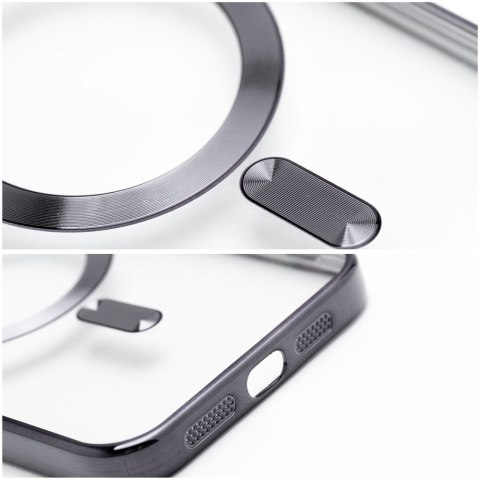 Etui na iPhone 12 Electro Mag Cover zgodne z MagSafe czarne