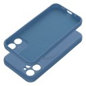 Etui na iPhone 12 Silicone Mag Cover zgodne z MagSafe (camera protection) niebieskie