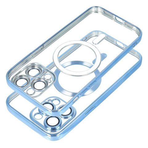 Etui na iPhone 13 Electro Mag Cover zgodne z MagSafe niebieskie