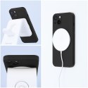 Etui na iPhone 13 PRO Silicone Mag Cover zgodne z MagSafe (camera protection) czarne