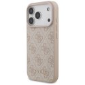 GUESS futerał do IPHONE 17 Pro GUHCP17LG4GFPI (PU 4G Classic) różowy