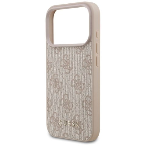 GUESS futerał do IPHONE 17 Pro GUHCP17LG4GFPI (PU 4G Classic) różowy