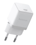 Baseus Palm Szybka Ładowarka Sieciowa 20W 1×USB-C z kablem biały