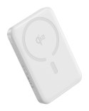 Baseus magnetyczny power bank 10000mAh 22.5W Biały