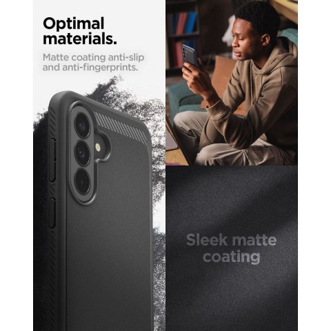 Etui na Samsung A37 5G Spigen Rugged Armor czarny