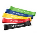 Gumy oporowe do ćwiczeń Wozinsky WGO-5 z lateksu - 5 szt.