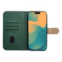 Etui z klapką na iPhone 17 PRO / 18 PRO Split Book zielono-złote