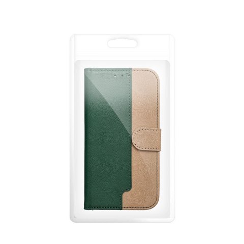 Etui z klapką na iPhone 17 PRO / 18 PRO Split Book zielono-złote