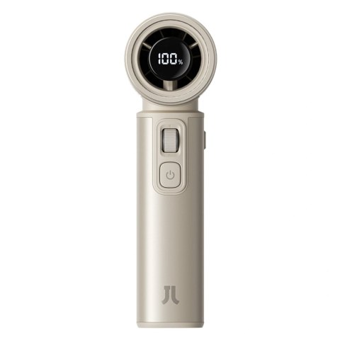 Mini dmuchawa Jisulife Handheld Fan Ultra2 9000mAh 5w1 przenośny wiatraczek USB - brązowa
