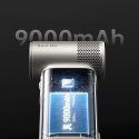 Mini dmuchawa Jisulife Handheld Fan Ultra2 9000mAh 5w1 przenośny wiatraczek USB - brązowa