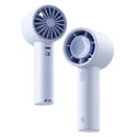 Mini wentylator Jisulife Handheld Fan 10 4000mAh przenośny wiatraczek USB - niebieski