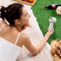 Mini wentylator Jisulife Handheld Fan 10 4000mAh przenośny wiatraczek USB - szary