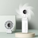 Mini wentylator Jisulife Handheld Fan Life7 3600mAh przenośny wiatraczek USB - szary