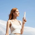 Mini wentylator Jisulife Handheld Fan Life8 Plus przenośny wiatraczek USB z funkcją powerbanka 4500mAh i latarką - biały