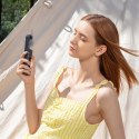 Mini wentylator Jisulife Handheld Fan Life8 przenośny wiatraczek USB z funkcją powerbanka 2000mAh i latarką - niebieski