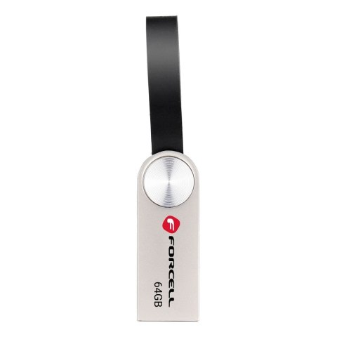 Pendrive 64GB USB 3.2 Gen 1 (USB A) Forcell F-Data Metal srebrny