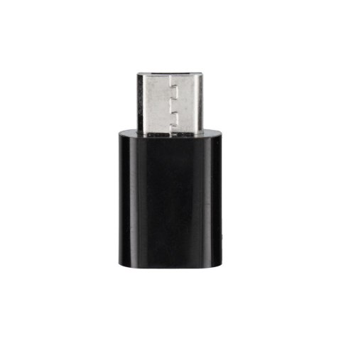 Adapter USB C do Micro USB Blue Star czarny