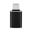 Adapter USB A 3.0 do USB C Blue Star czarny