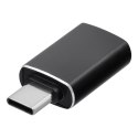 Adapter USB A 3.0 do USB C Blue Star czarny