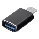 Adapter USB A 3.0 do USB C Blue Star czarny