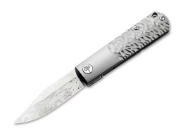 Böker BRLW Meteorite Damast Platinum Nóż Premium EDC