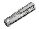 Böker BRLW Meteorite Damast Platinum Nóż Premium EDC