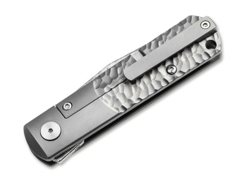 Böker BRLW Meteorite Damast Platinum Nóż Premium EDC