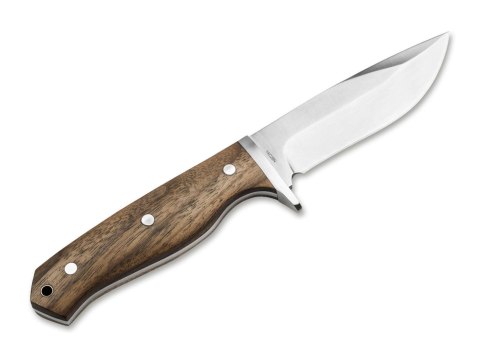 Böker Plus Walnut Drop Nóż Stały 14C28N Drewno Orzech