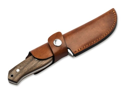 Böker Plus Walnut Drop Nóż Stały 14C28N Drewno Orzech