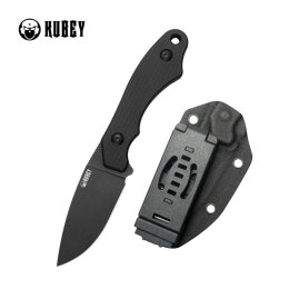 Nóż Kubey TLB I Black G10, Blackwashed 14C28N by Alessandra De Santis (KU467B)